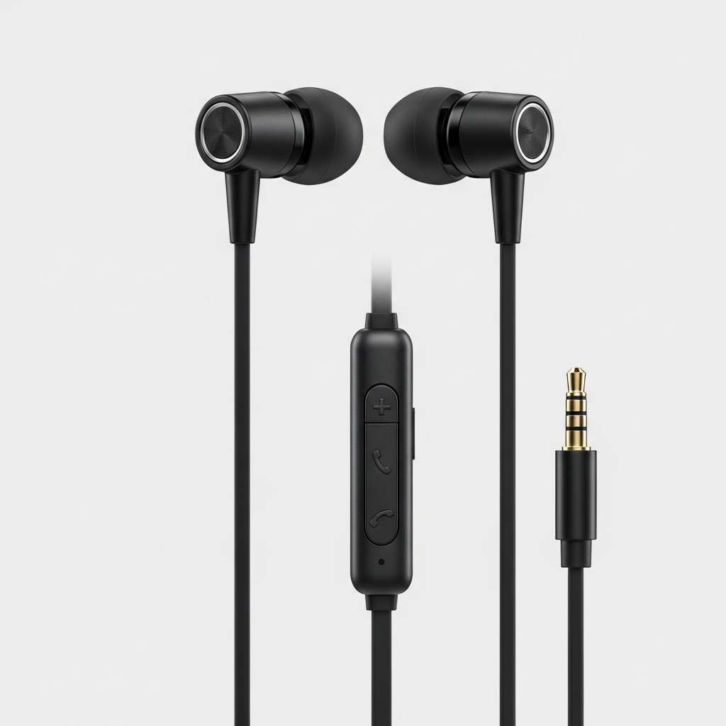 Samsung 3.5mm Wired Earphones (EO-IA500) - Black