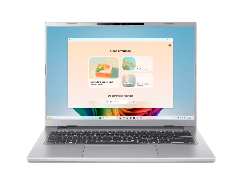 acer-aspire-14-ai-copilot-pc-laptop-a14-61m-r8c0 - Silver