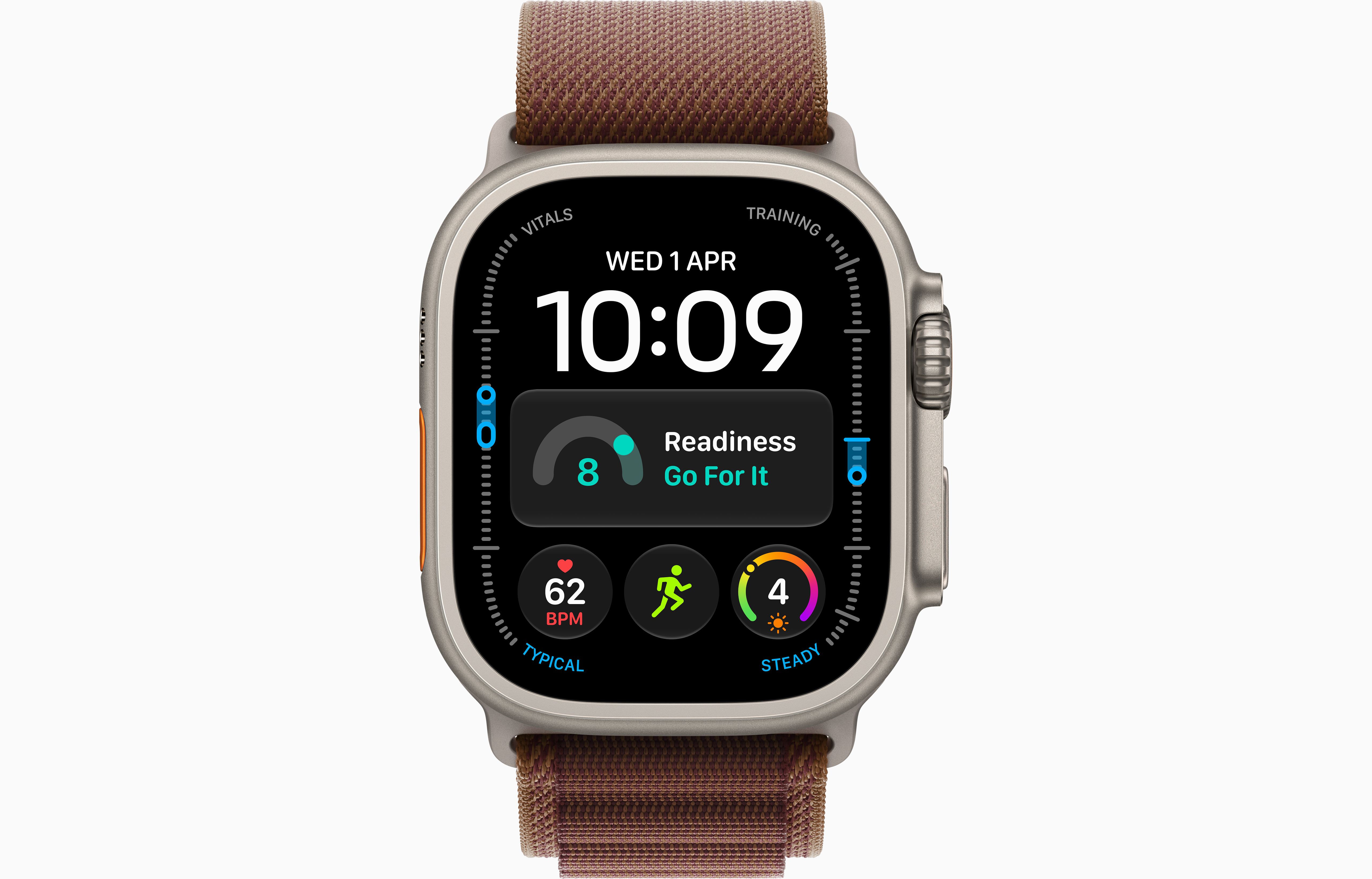 apple-watch-ultra-4-gps--cellular-49mm-natural-titanium-case-with-alpine-loop - Burgundy