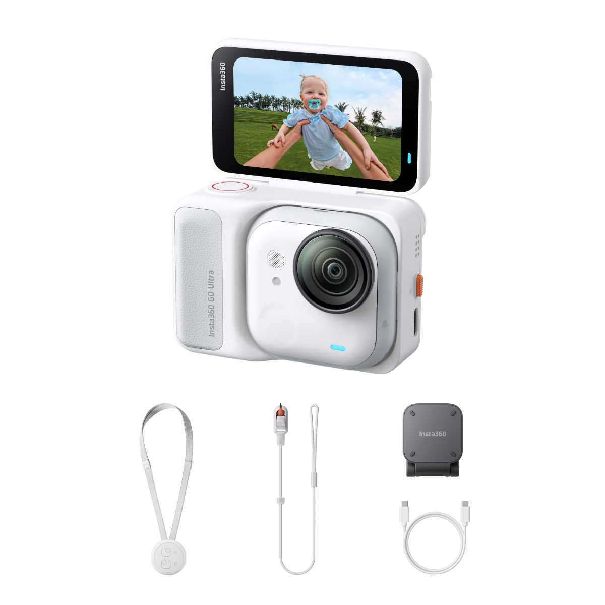 Insta360 Go Ultra w/ Standard Bundle - Arctic White